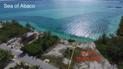 Lot 21 Block 200 - 74' Of Water Frontage On The Sea Of Abaco