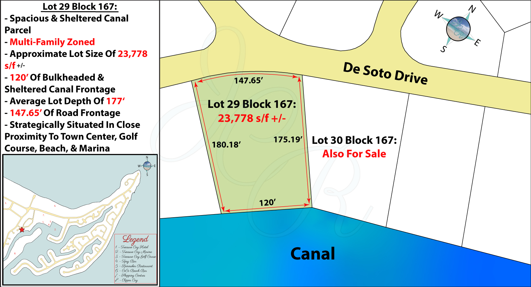 Lot 29 Block 167 Plot Plan John Cash Realty